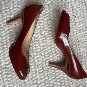 Cole Haan patent leather heels (Nike Air)